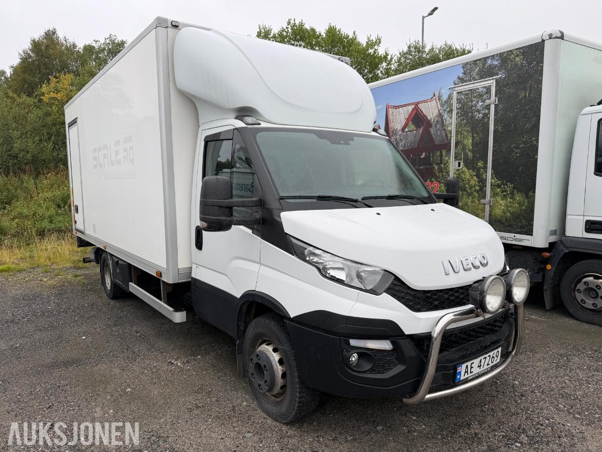2016 Iveco Daily skapbil automat 7,2T Zepro lift Webasto